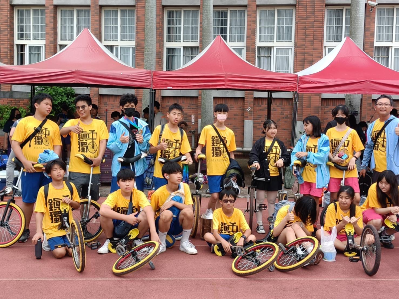 賀本校同學參加113年桃園市市長盃獨輪車錦標賽榮獲佳績